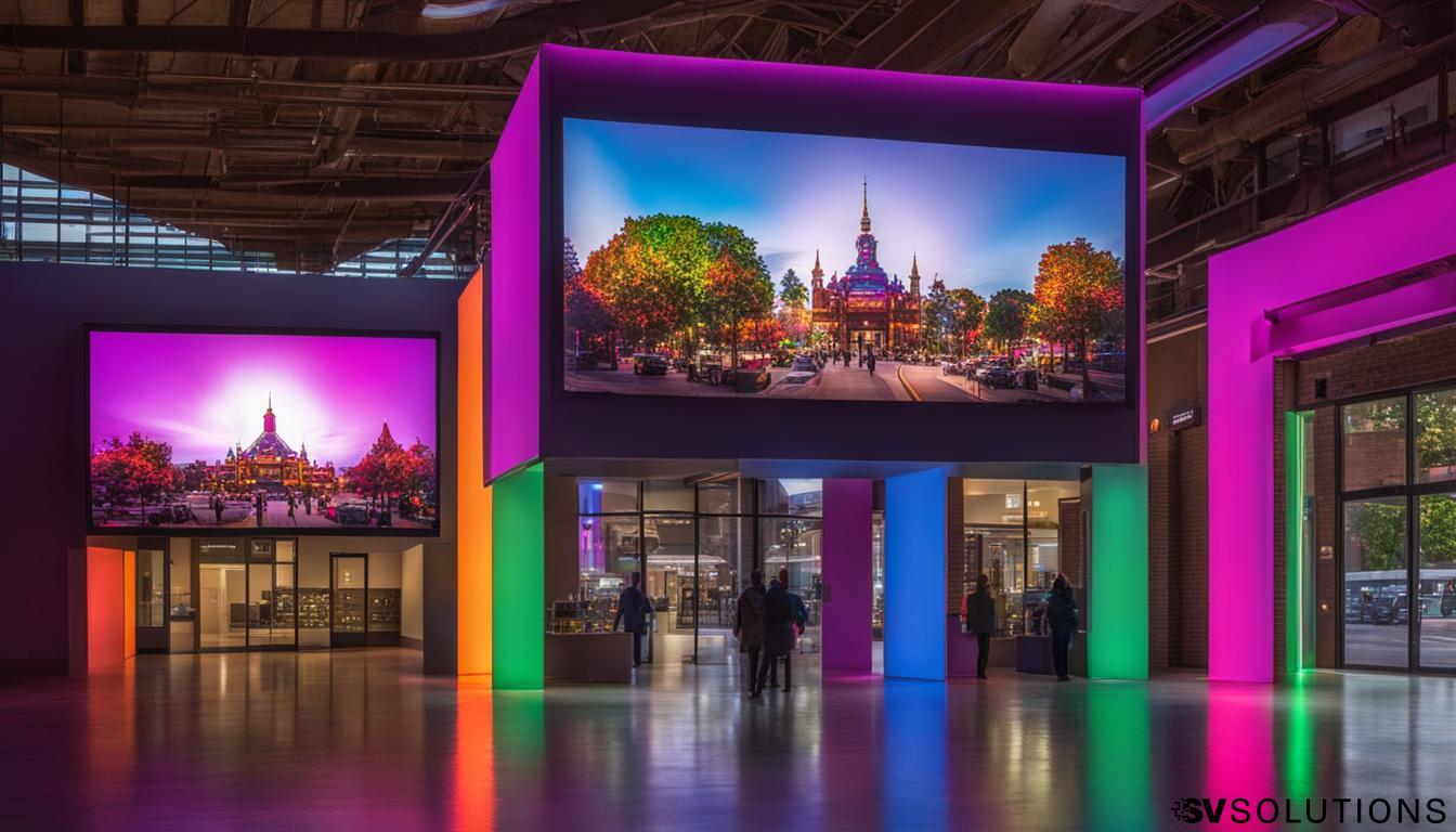 Indoor LED screen in Sherwood