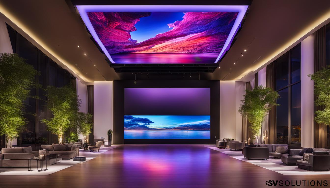 Indoor LED Screen Solutions in Thornton with Sound & Video Solutions