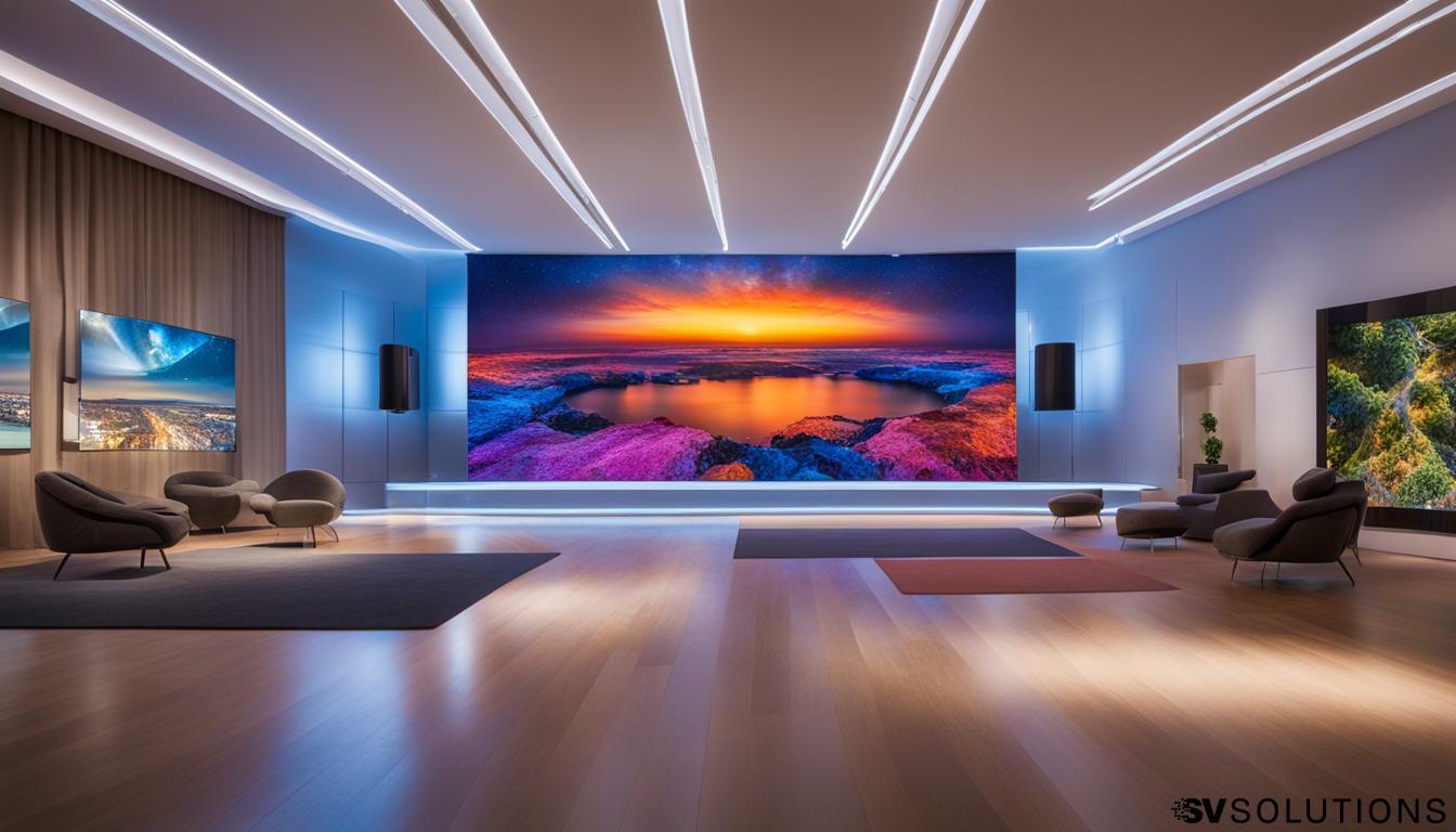 Indoor LED screen in Union City