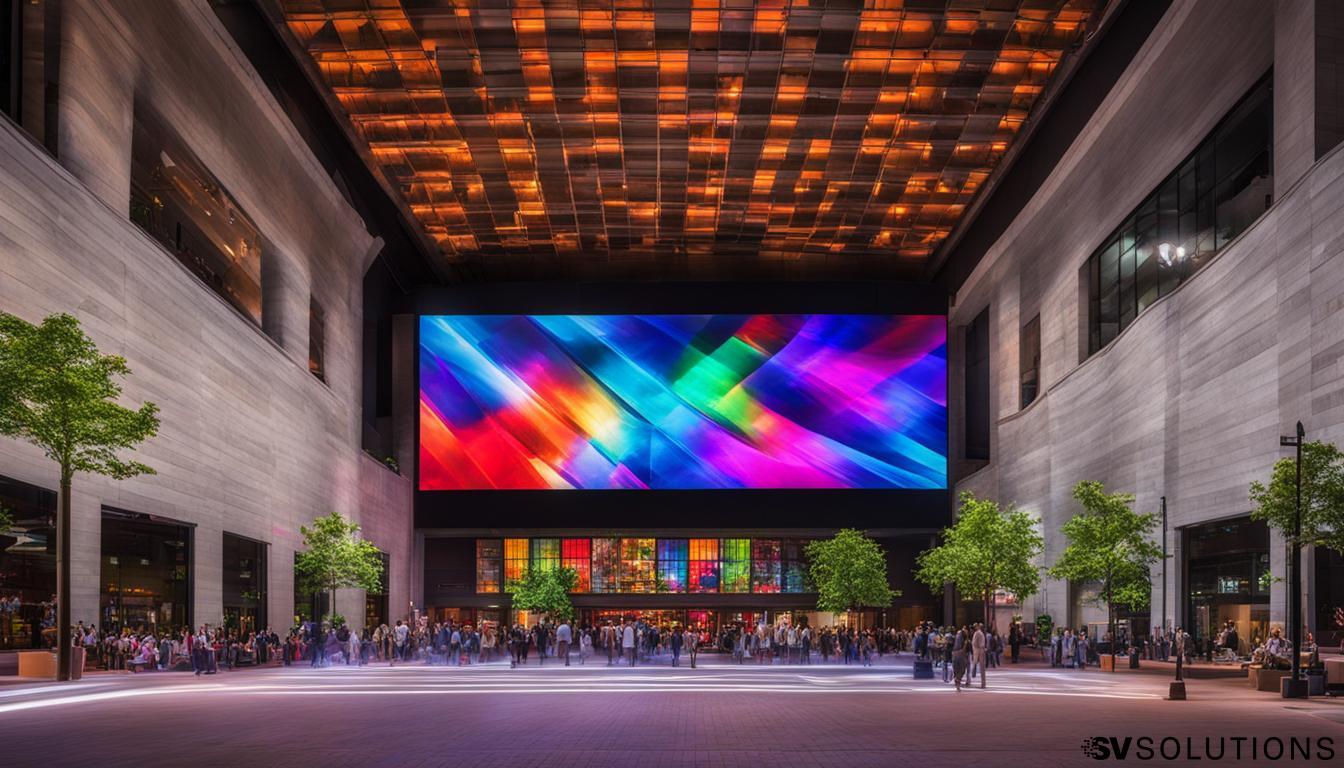 Indoor LED Screen in Winston-Salem