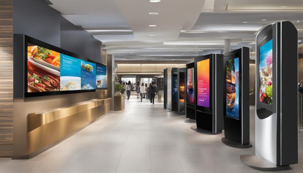 Indoor digital signage, outdoor digital advertising, interactive signage Indoor digital signage, outdoor digital advertising, interactive signage
