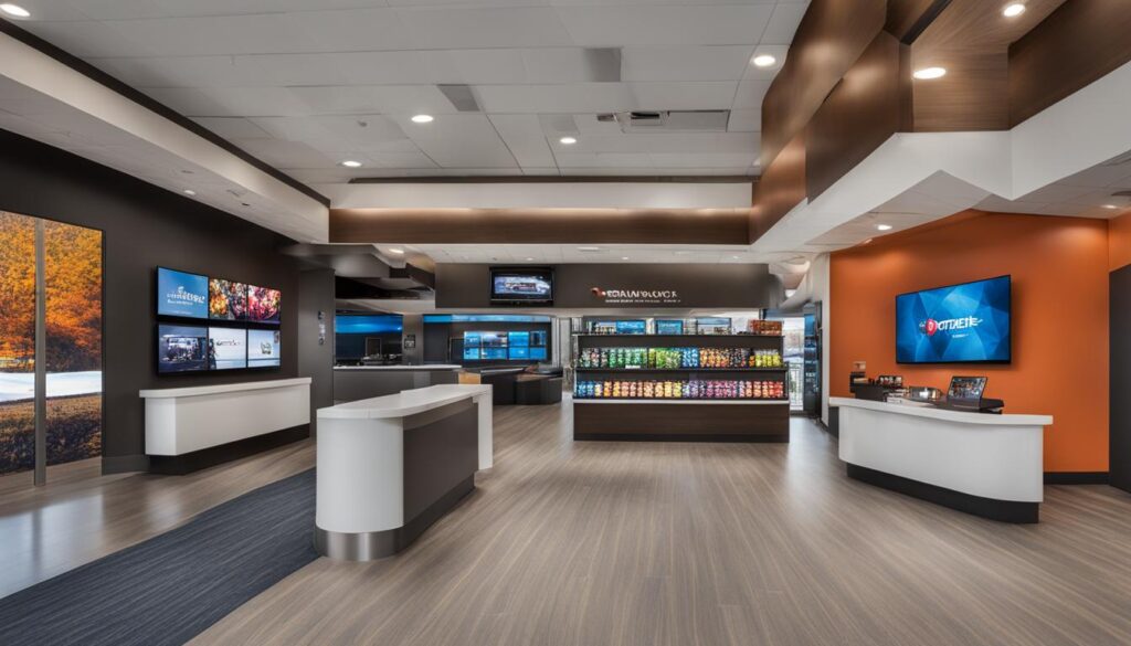 Indoor digital signage solution