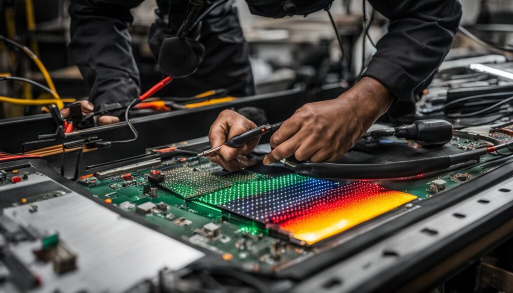 LED Screen Repair Union City Services