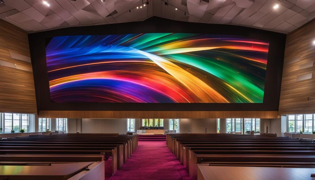 LED Screen for Church in Springdale LED Screen for Church in Springdale