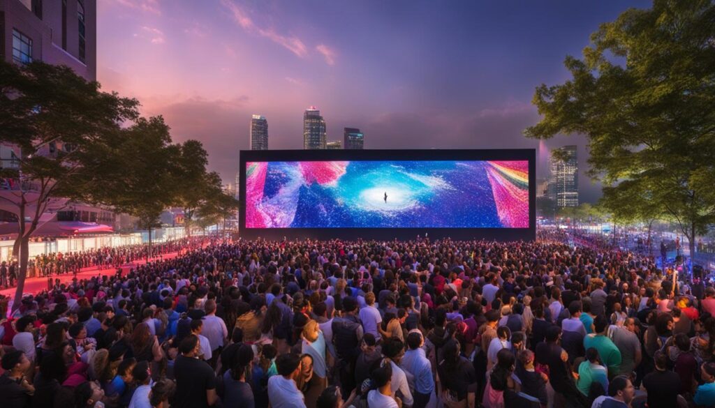 LED Wall in East Point LED Wall in East Point