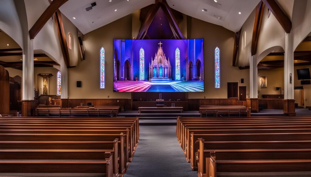 LED display for church in Passaic