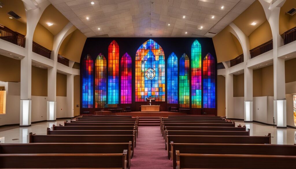 LED display for church in Valdosta