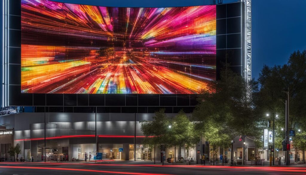 LED display installation Dothan