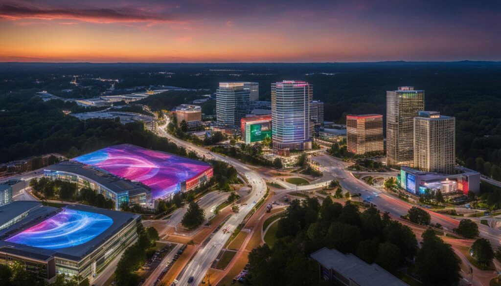 LED display installation in Dunwoody