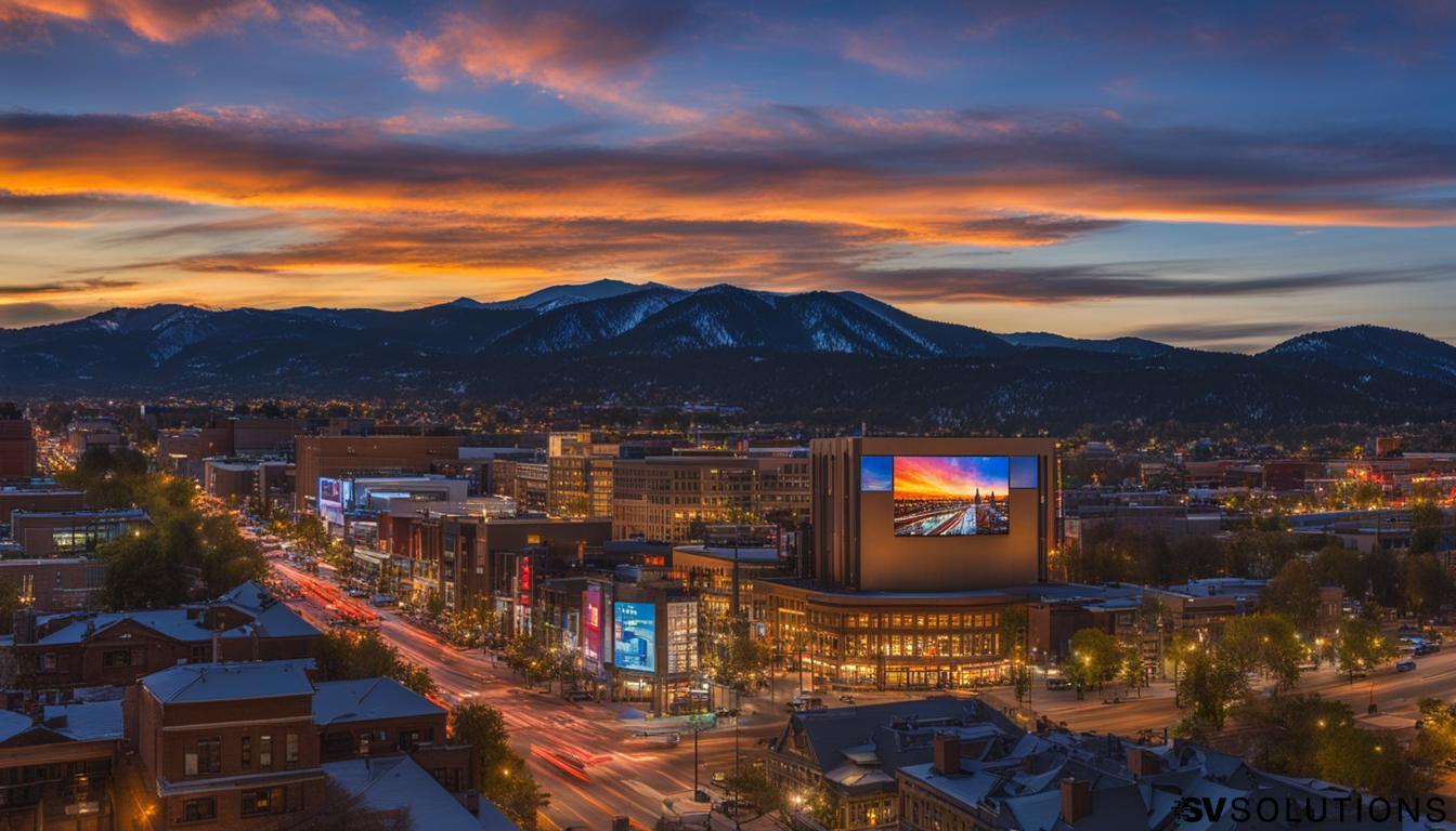 LED Display Screen in Boulder