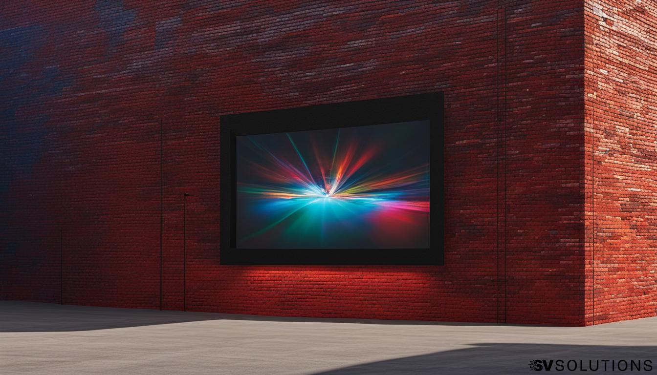 LED Display Screen in Brick