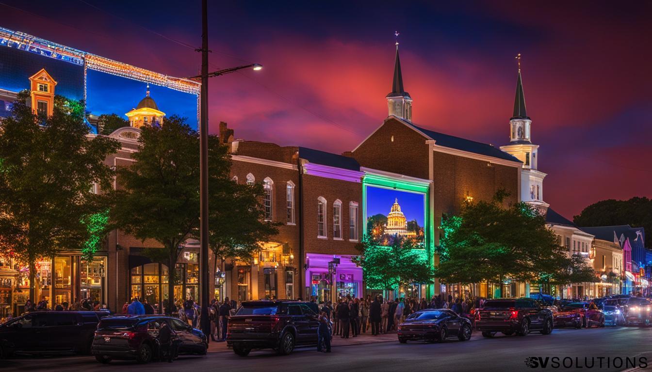 LED Display Screen in Fredericksburg: Enhance Your Events and Advertising with Digital Signage