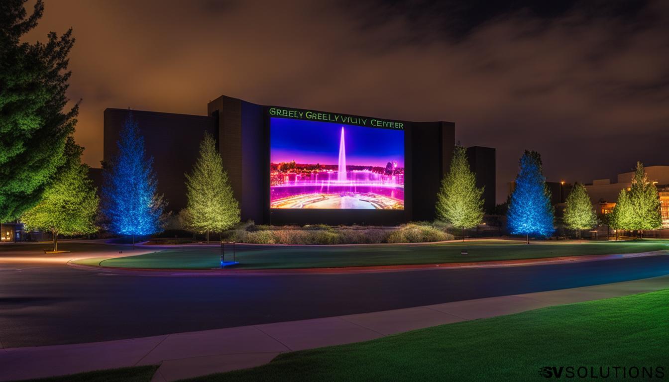 LED Display Screen in Greeley: Sound & Video Solutions