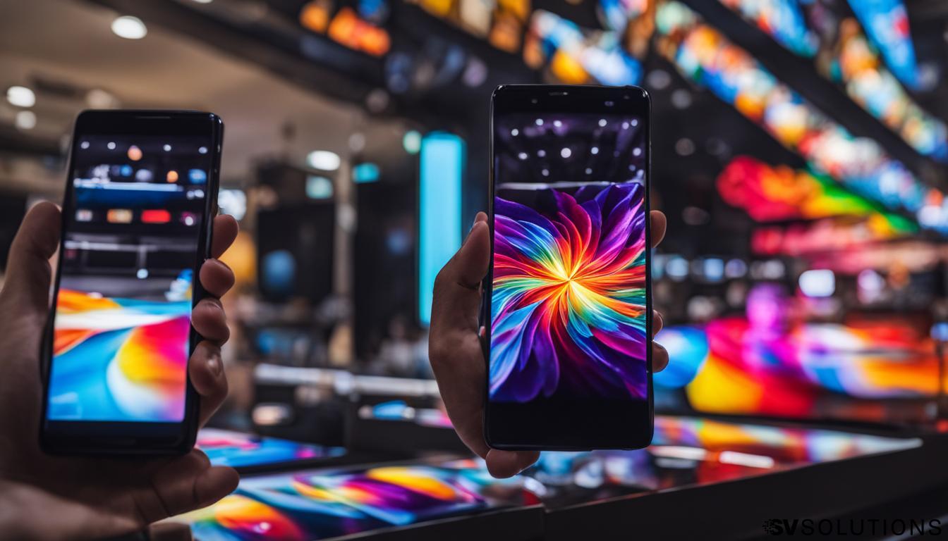 LED Display Screen in Mobile