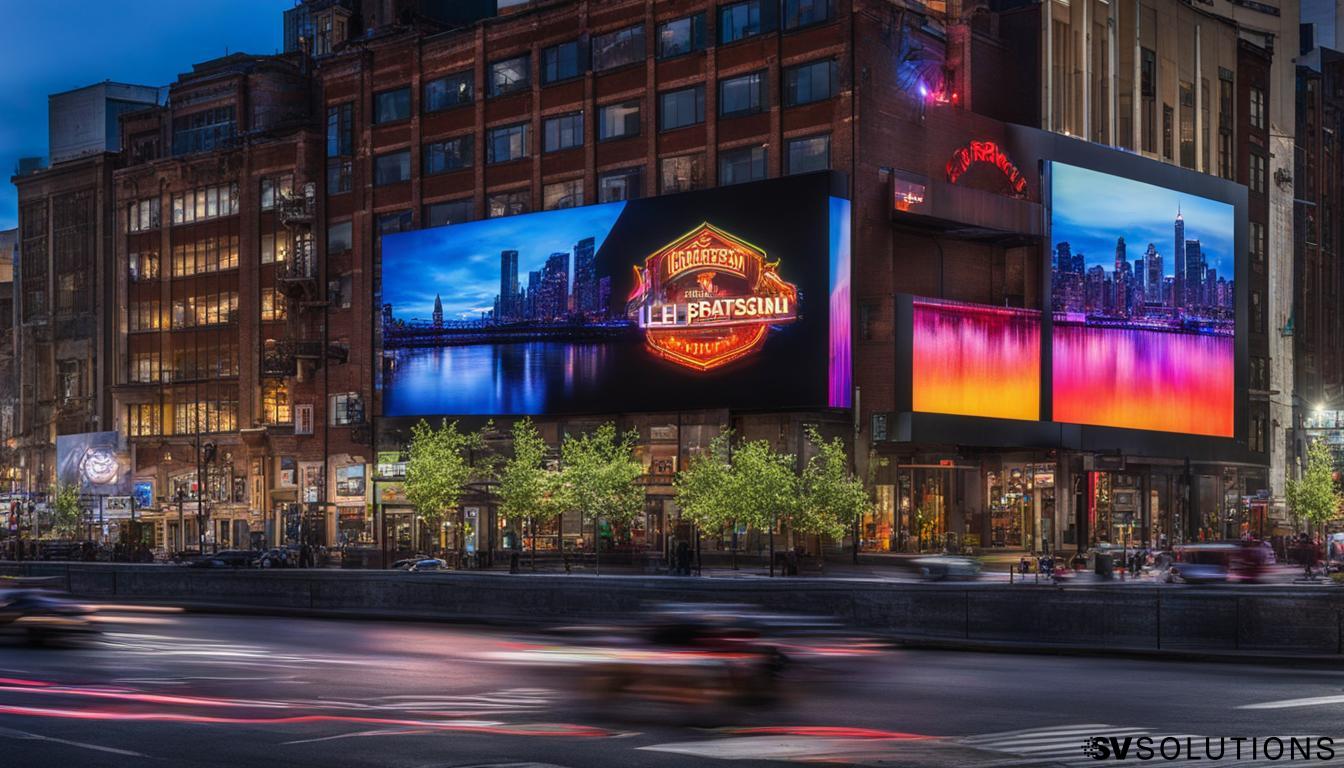 LED Display Screen in Paterson: Enhancing Business Visibility