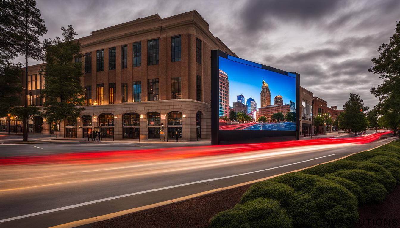 LED Display Screen in Winston-Salem with Sound & Video Solutions