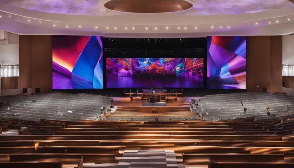 LED display screens for churches LED display screens for churches