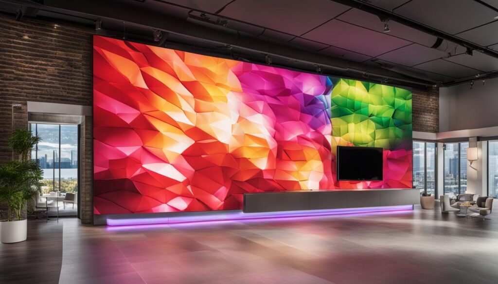 LED display technology