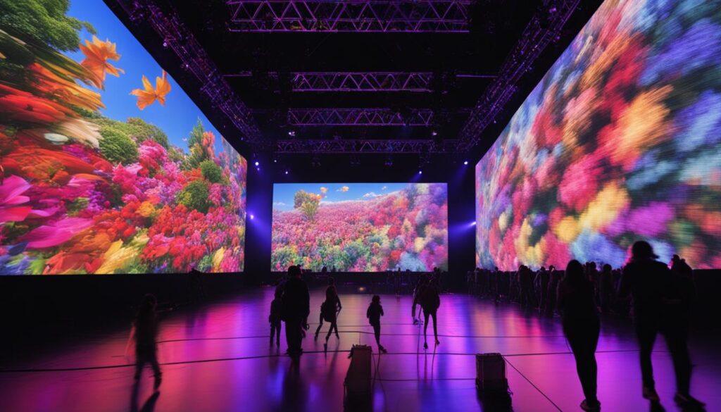 LED display wall LED display wall