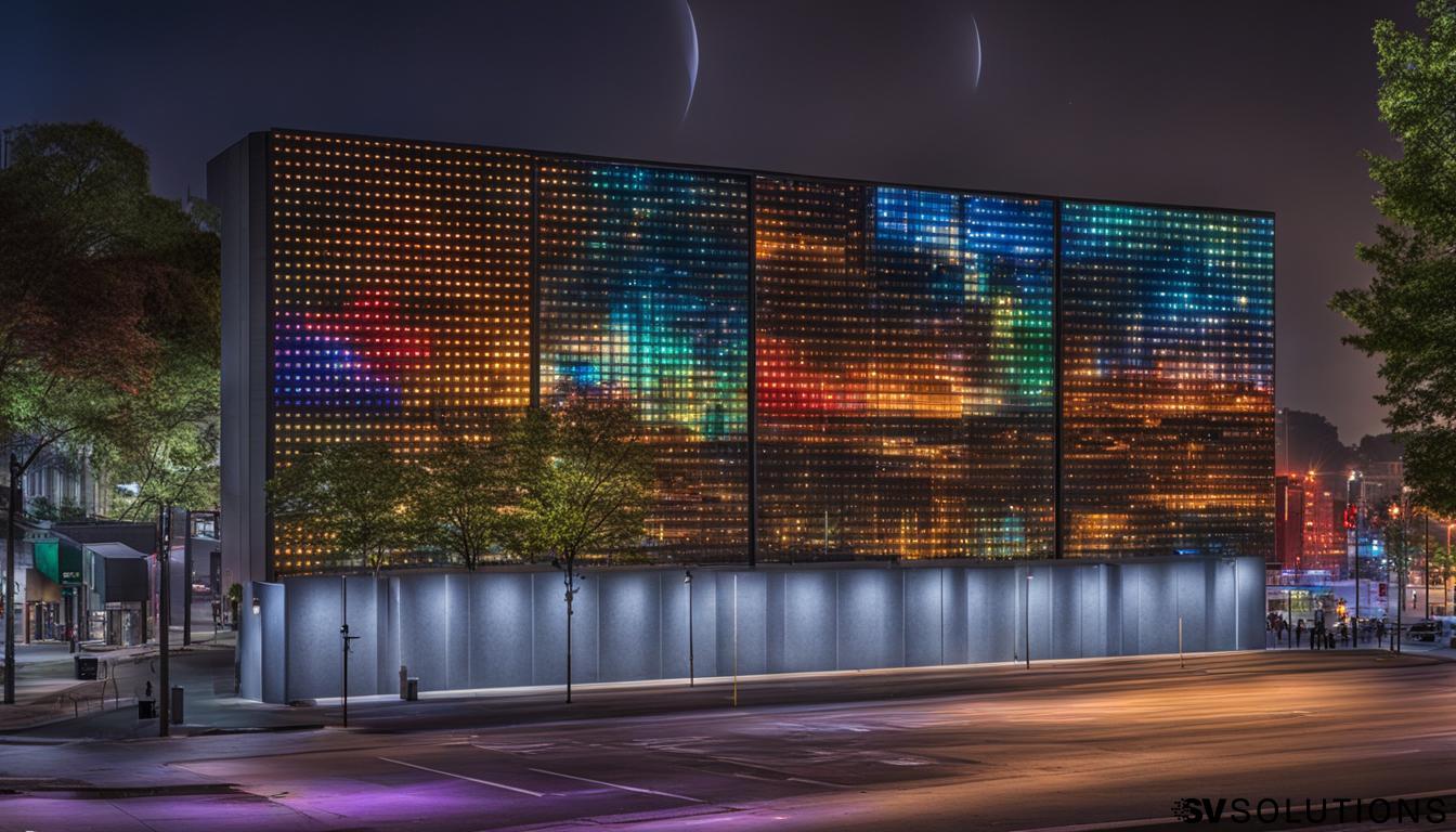 LED Panel Wall in Cabot