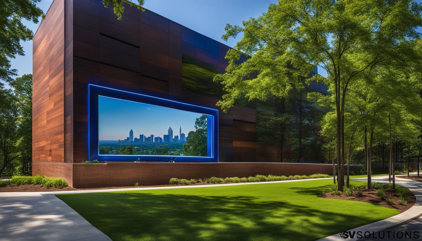 LED Panel Wall in Chapel Hill