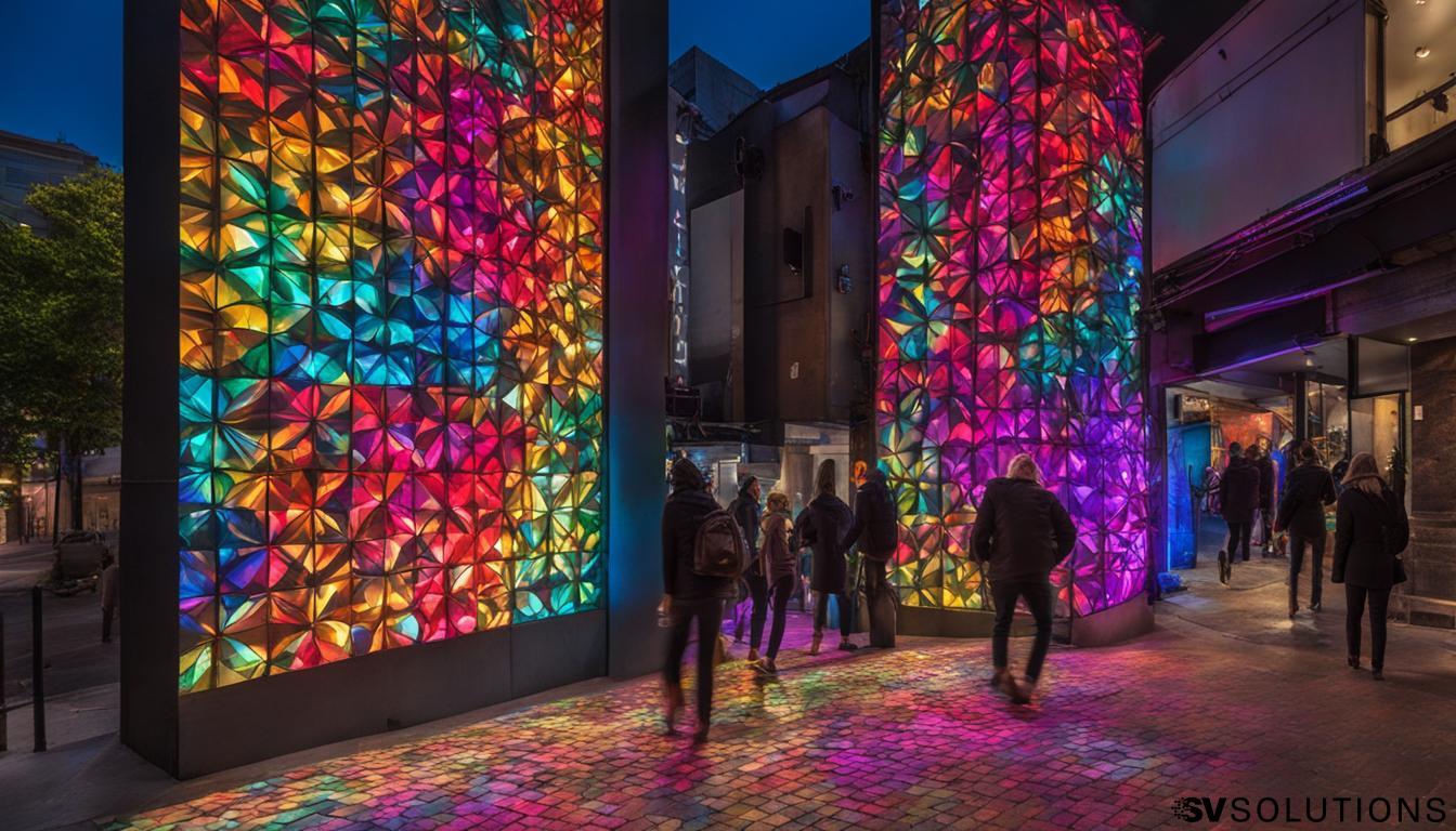 LED Panel Wall in Clifton