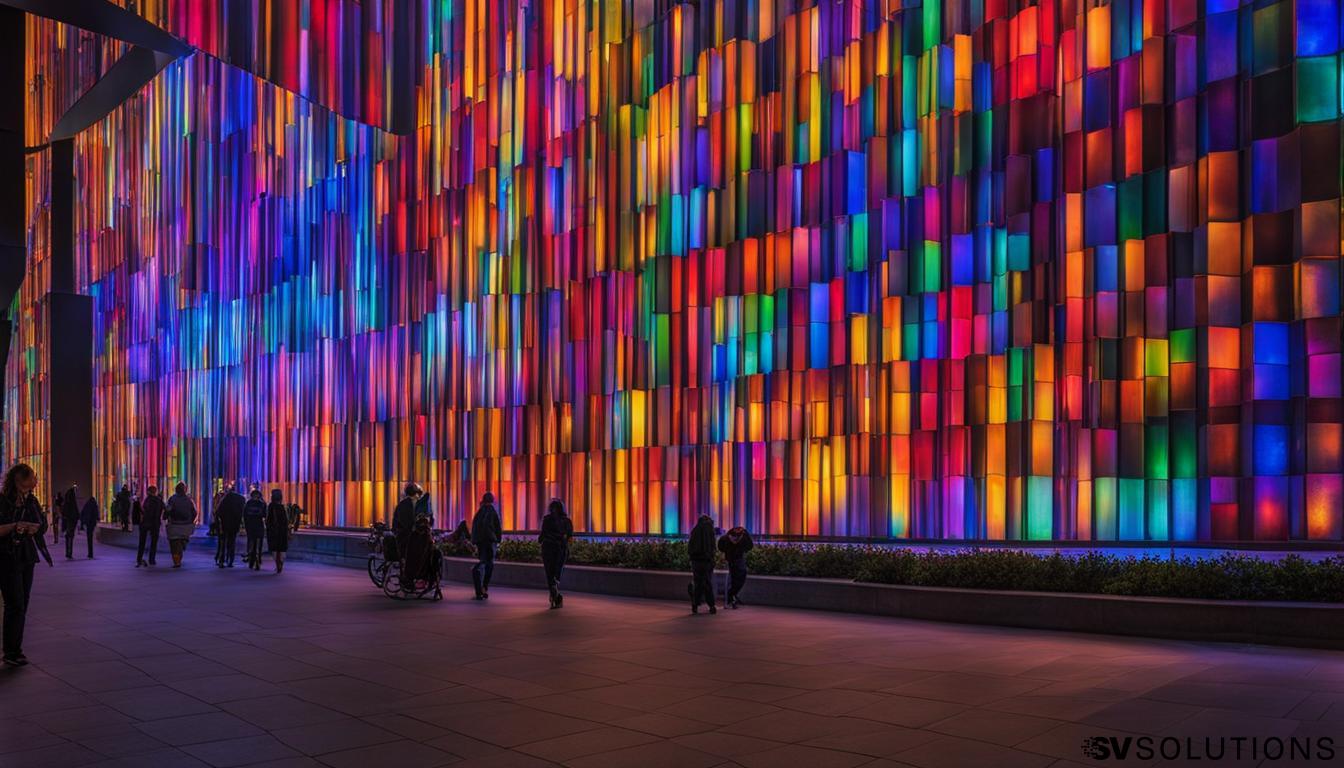 LED Panel Wall in Danville