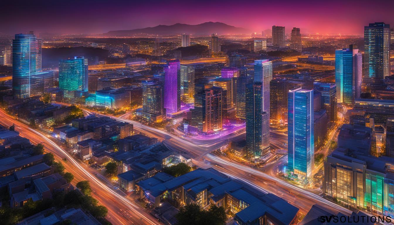 LED Panel Wall in Newton