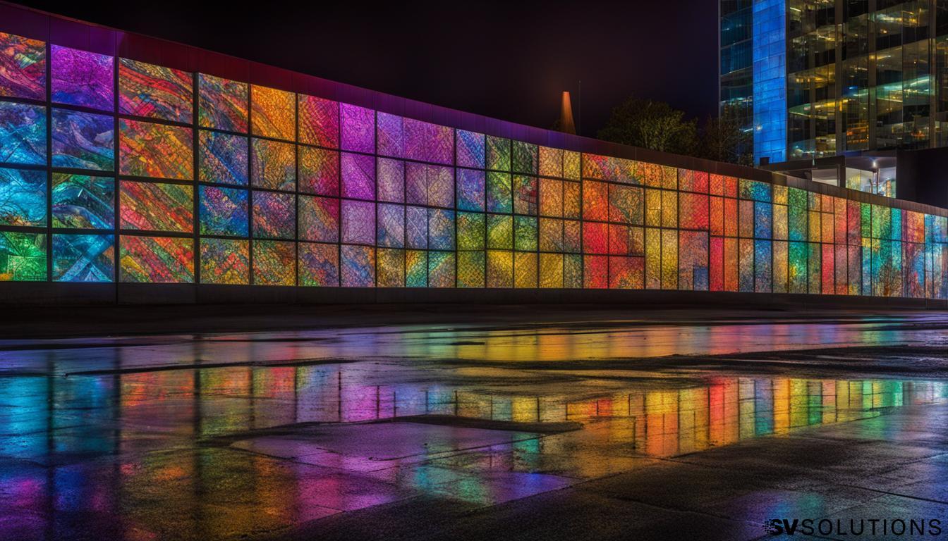 LED Panel Wall in North Little Rock