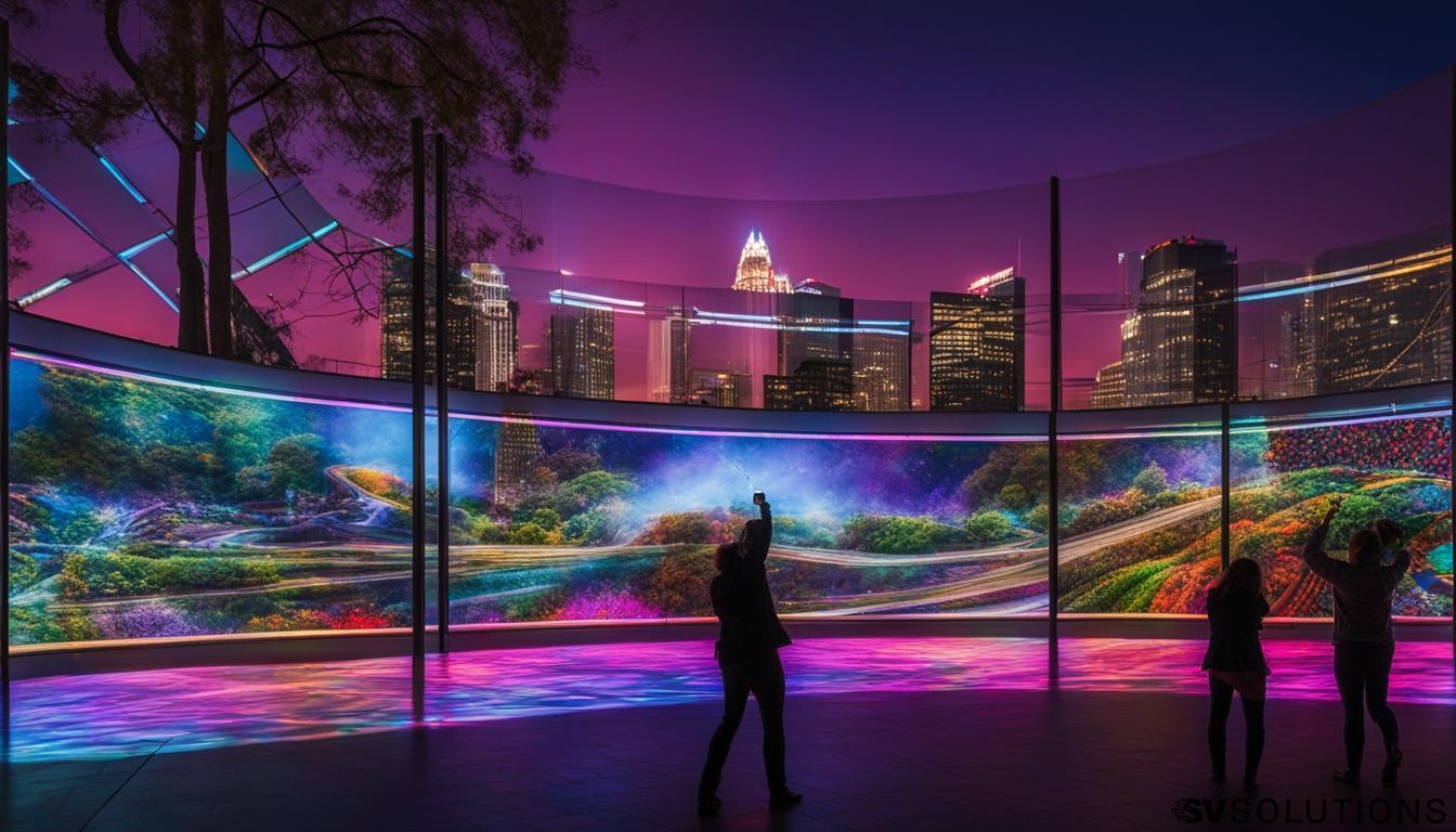 LED Panel Wall in Raleigh