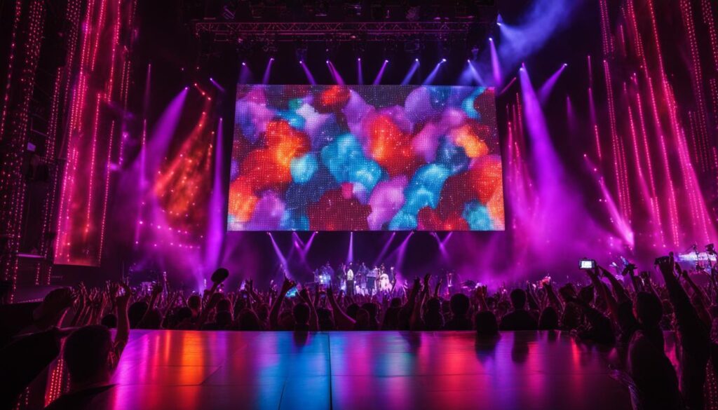 LED portable wall LED portable wall