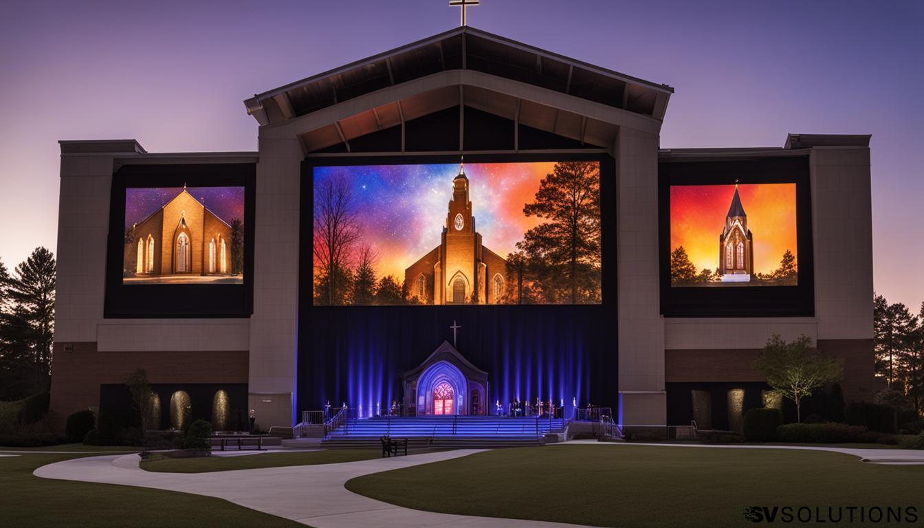 LED Screen for Church in Atlanta – Enhance Your Worship Experience with Sound & Video Solutions