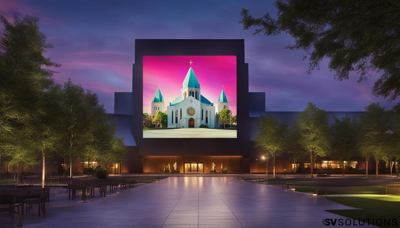 LED Screen for Church in Aurora: Enhance Your Worship Experience