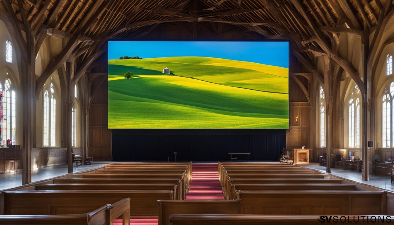 LED Screen for Church in Bayonne