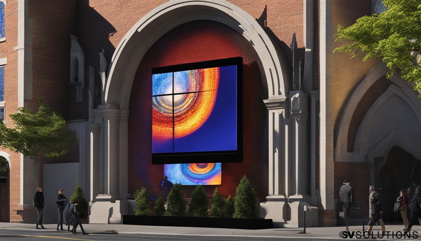 LED Screen for Church in Camden