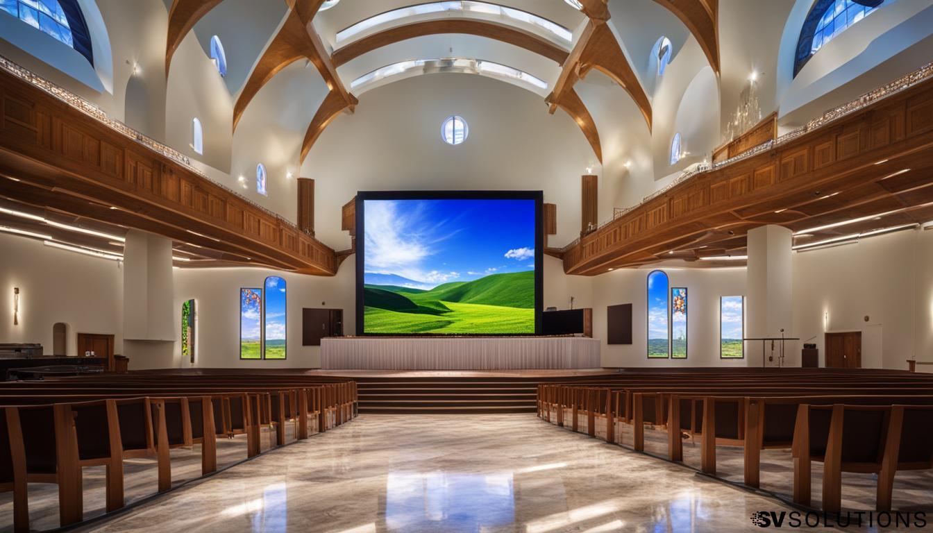 LED Screen for Church in Centennial: Enhance Your Worship Experience