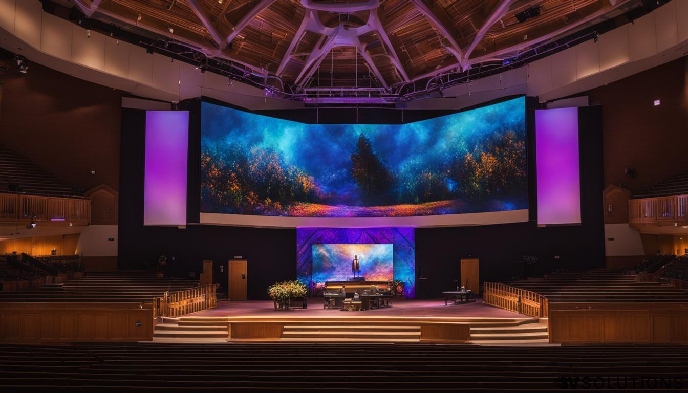 Enhance Your Worship with an LED Screen for Church in Chapel Hill