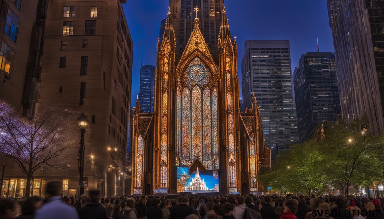 LED Screen for Church in Chicago