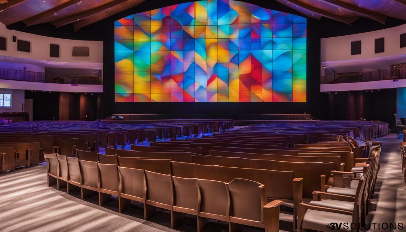 LED Screen for Church in Edison