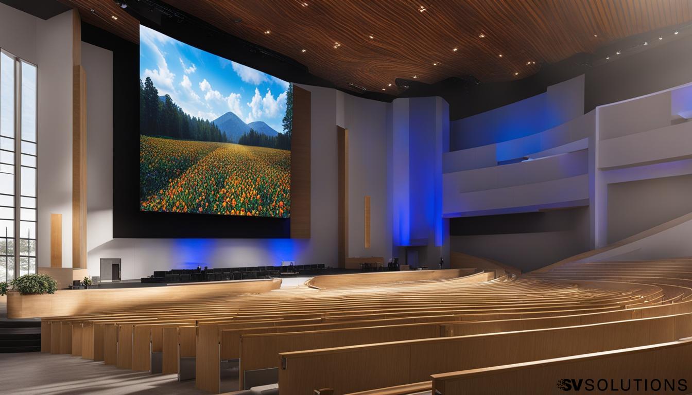 LED Screen for Church in Gainesville