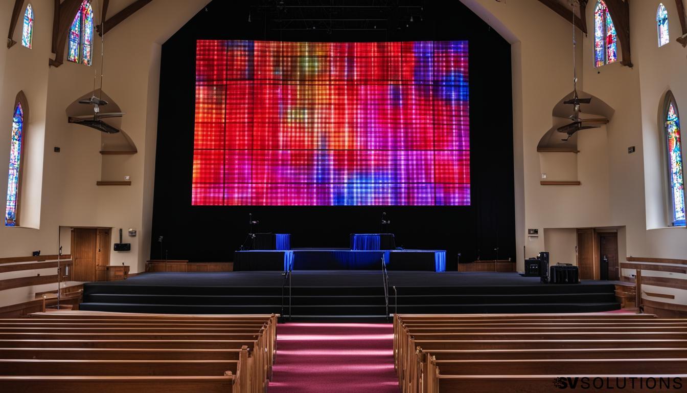 Enhance Your Worship Experience with an LED Screen for Your Church in Gastonia