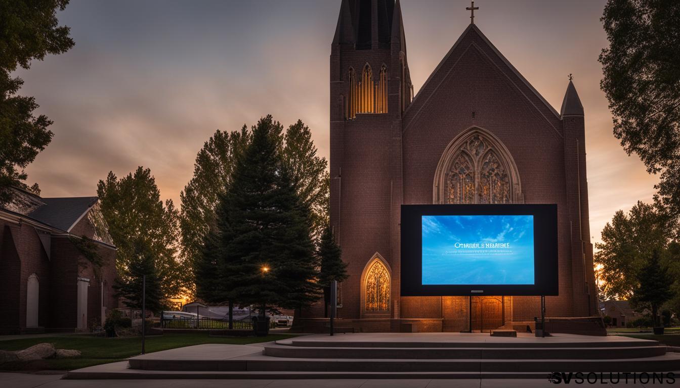 LED Screen for Church in Greeley: Enhance Your Worship Experience with Engaging Services and Vibrant Religious Events