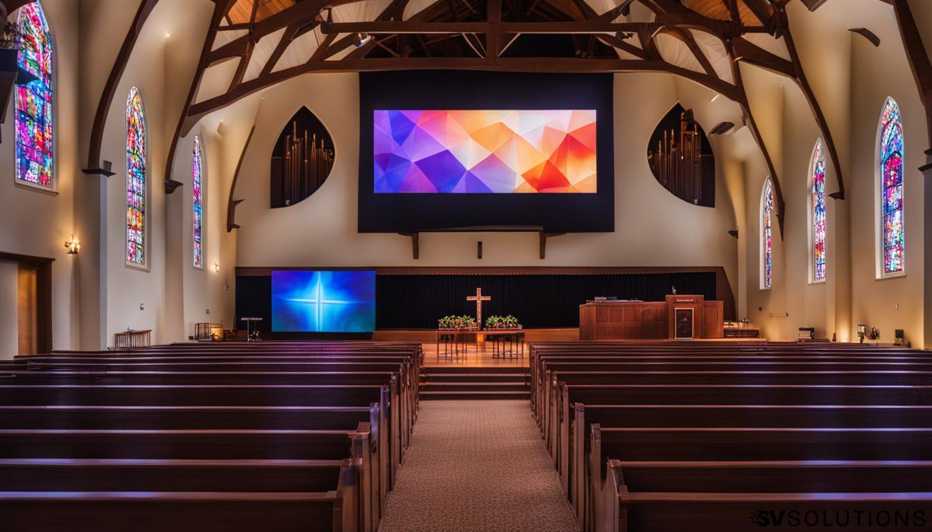 LED Screen Solutions for Your Church in Greenville