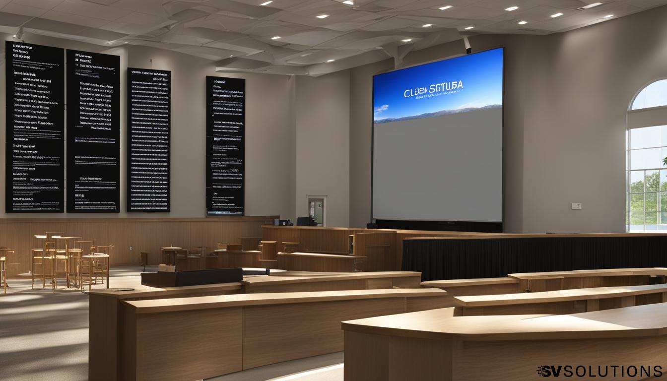 LED Screen Solutions for Churches in Hampton