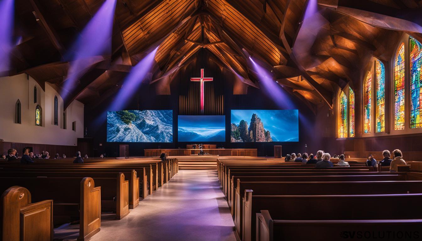 LED screen for church in Harrisonburg: Enhance Worship Experiences with Sound & Video Solutions