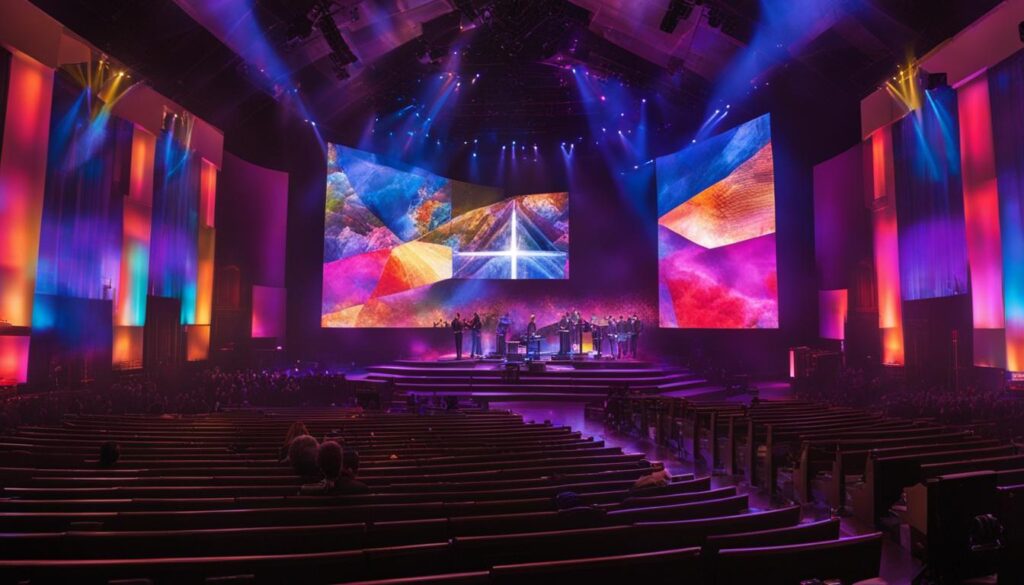LED screen for church in High Point LED screen for church in High Point