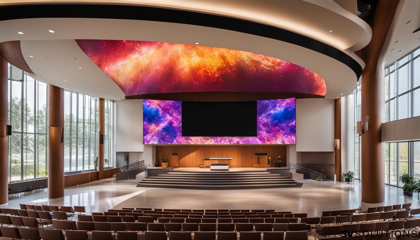 LED Screen for Church in Hoover with Sound & Video Solutions