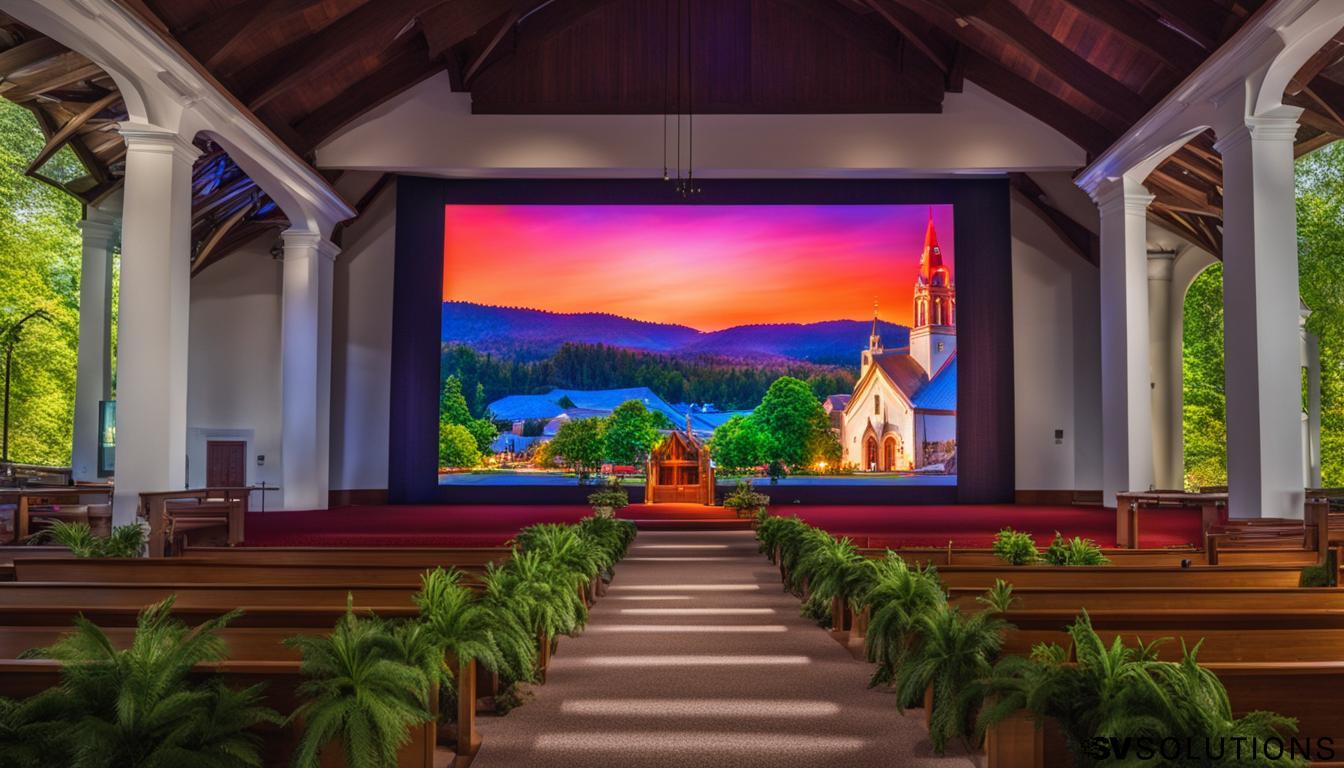 LED Screen Solutions for Hot Springs Churches