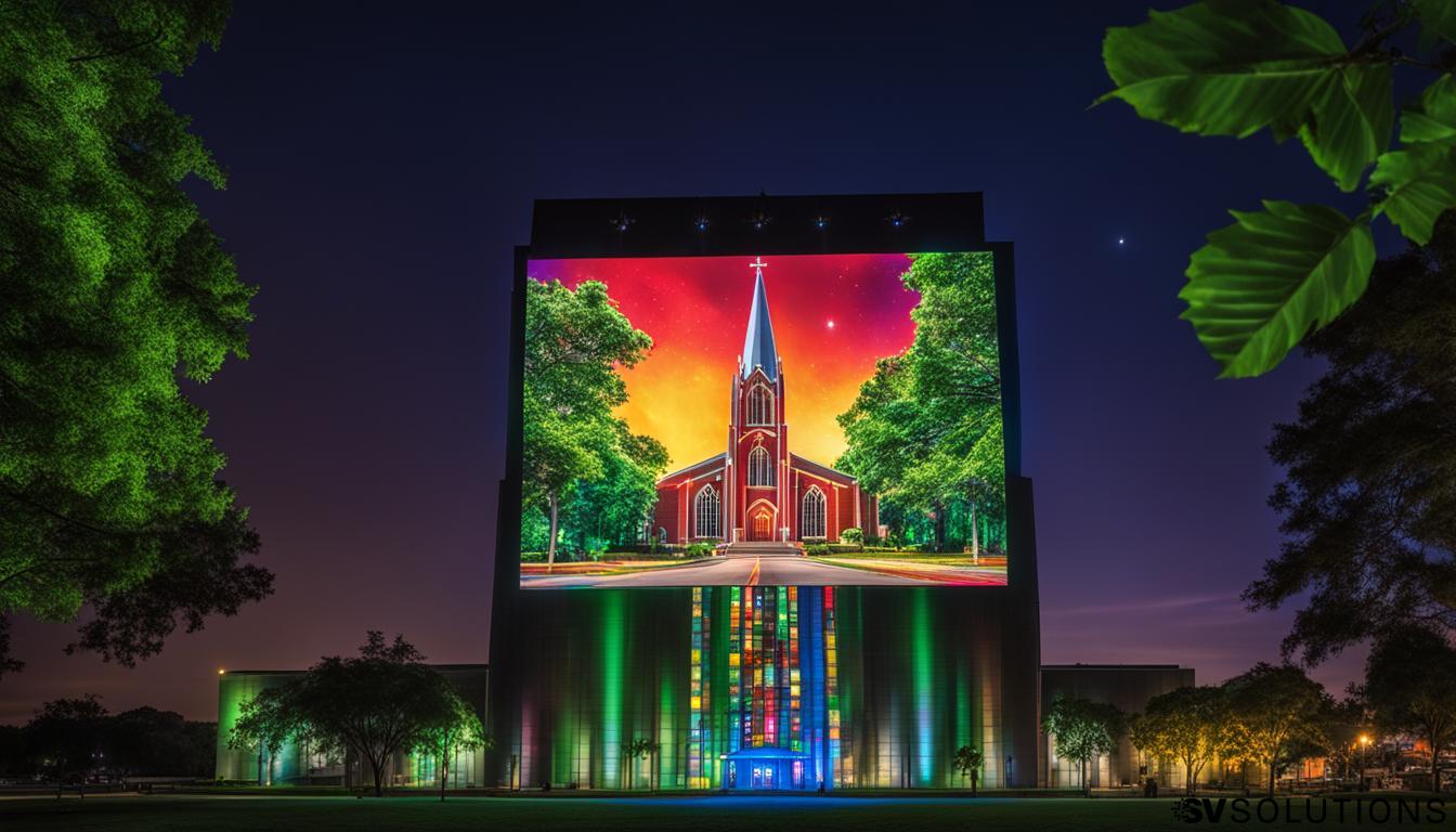 LED Screen for Church in Jacksonville