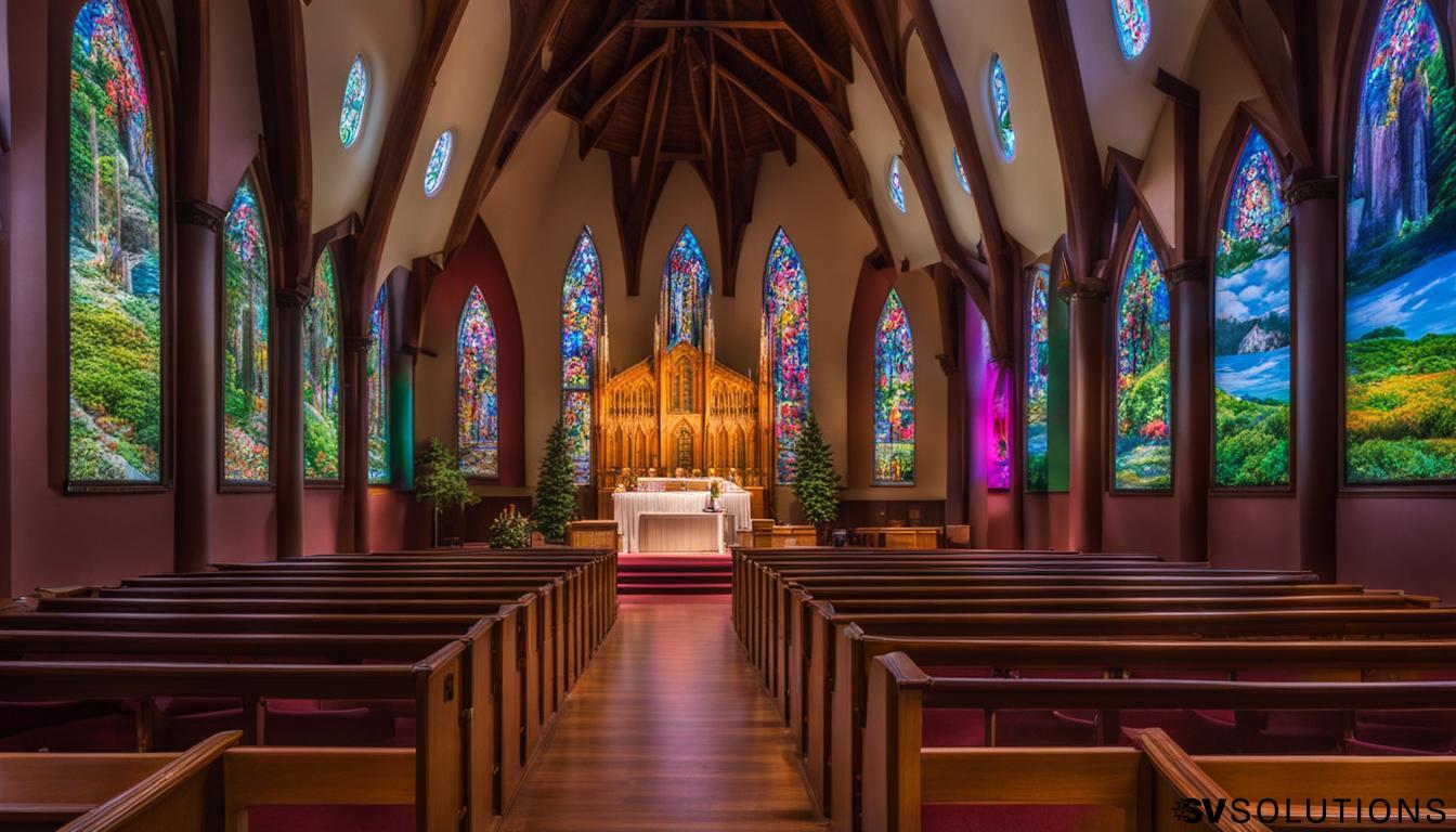LED Screen for Church in Lowell